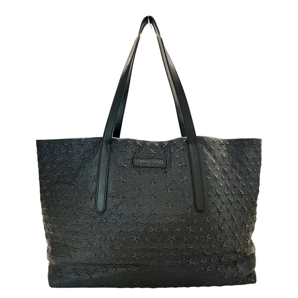 Jimmy Choo men's handbag, brand tote bag, leather, Pimlico, black, camouflage.